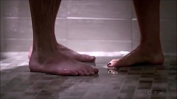 Preview 1 of Mika Tan Billy Glide In L Have A - p. Chopra hot Bathroom scene in Quantico