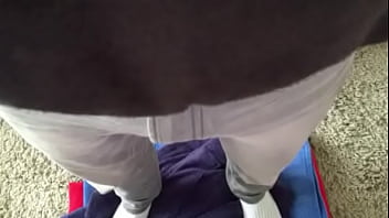 Preview 1 of Asian Bah - guy wetting his grey jeans