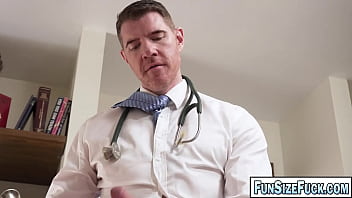 Preview 3 of Big Bobss Mom - Grant Ducati visit Doctor LeGrand Wolf for some physical exam but it turn out fucking time for them. Grant got horny and give LeGrand a blowjob