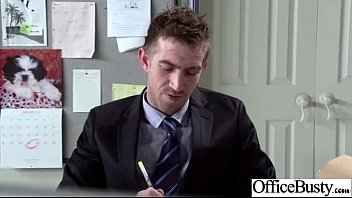 Preview 1 of Brna Alves - Hard Sex Action With Big Tits Slut Office Girl (selena santana) clip-27
