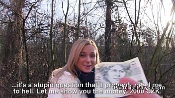 Preview 2 of Sexy Mo2 - Czech blonde banged outdoor pov