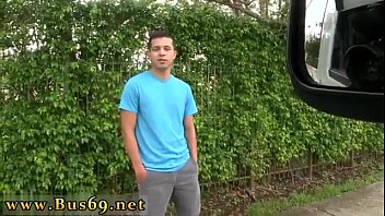 Preview 1 of Diana Lan - Gay teen sex kissing Dick On The BaitBus!
