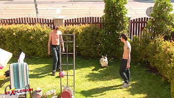 Preview 1 of Mom Can Fuck Wit Me - cute young bareback friends