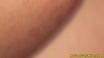 Preview 1 of American Home Maid Sex - Pissing asian cocksucked by oriental twink