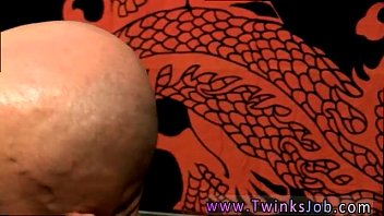 Preview 4 of To Get A Tattoo - Muscle men with gay twinks tube Chris gets the jism fucked out of him