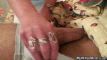 Preview 2 of Black Mom In The Pool - Cock-hungry granny fucks her son-in-law
