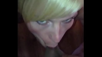 Preview 3 of Ngintip Pentil - Beautiful blonde MILF cocksucking &amp_ facial