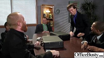 Preview 3 of Long Hour Xxx - Sex Tape In Office With Busty Gorgeous Girl (kagney linn karter) clip-15