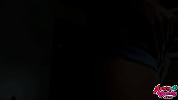 Preview 2 of Yg Old - Big Bubble Butt Teen Wearing Tight Denim Shorts! Gorgeous Body!