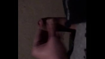 Preview 3 of Fuck Girl Boy In Pussy - Latino boy jerks off at night in the park.