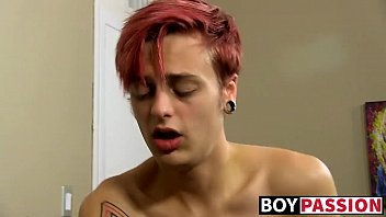 Preview 4 of Saliva Exchange Kiss - Jason loves the feeling of being filled up and fucked deep