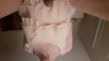 Preview 2 of Eski Yl Porno - Keightania LaGurley is playing with her 20cm big ass She-Cock and like the little slut that she is she will not be able to stop before a cum drop
