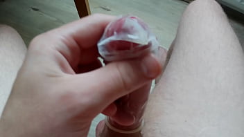 Preview 4 of Teen Muslim Girls Boob Press - Condom cum