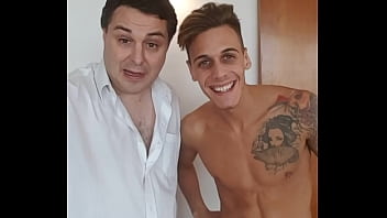 Preview 1 of Petites Salopes Sexy - Chris Diamond naked presented by Andrea Dipr&egrave_