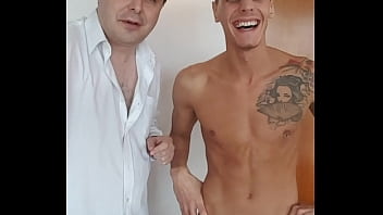 Preview 4 of Petites Salopes Sexy - Chris Diamond naked presented by Andrea Dipr&egrave_