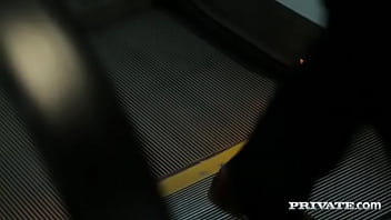 Preview 1 of C4eampie - Classy New Cummer Ria Sunn Gets Destroyed in the Back of a Limo