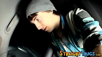 Preview 2 of Baby Fat Hd Small - Billy and Blinx jerking off their cocks in the moving car