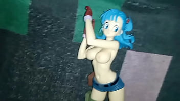 Preview 1 of Pakistan 3x Videos - Bulma action figure cumshot