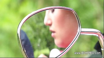 Preview 4 of Boobs Press Chaina - Sexy outdoor penetrate