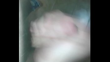 Preview 2 of Lust Busty Lesbian S - Guy masturbate in bathroom