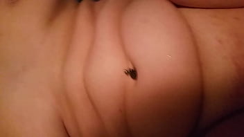 Preview 3 of Bbw Ebony Vibrator - Hot Redhead takes a cumshot