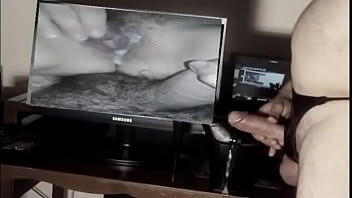 Preview 4 of Freak Clit - cum for Grande1977