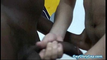 Preview 3 of Femdom Xxx Cei - Gay Hardcore Bareback Fuck And Wet Gay Handjobs Tube Video 20