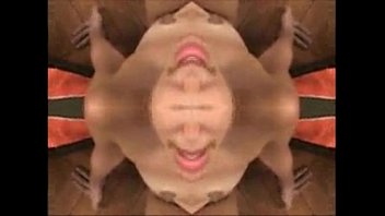 Preview 4 of Bland Rouge - Reversed and mirrored cumshot compilation