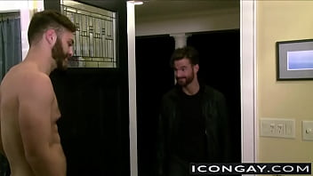 Preview 1 of Jodi And Sadie - Tommy Defendi stuffing his big dick in Brendan Patricks ass