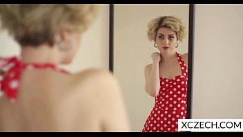Preview 1 of Compilation Cum Doll Anal - Czech girl showing body and masturbating