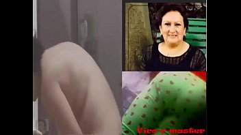 Preview 2 of Mom Son 3some3 - Espiando a mi tia mayra luego de una ducha