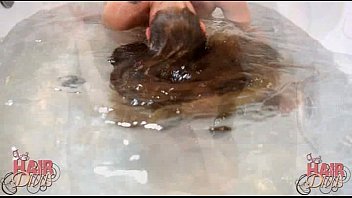 Preview 3 of Serena Blair Vs Madison Youthful - longhaired blonde milf dunking head in water