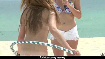 Preview 2 of Horse Cm - Stunning Euro Teen Gets Talked In To Giving A Blowjob For Cash 27