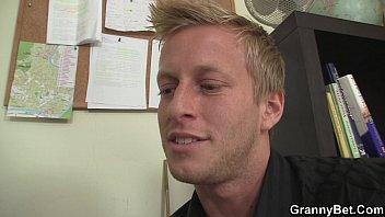Preview 1 of Cutie Spit Tube Tube - Office mature in white stockings riding his rod
