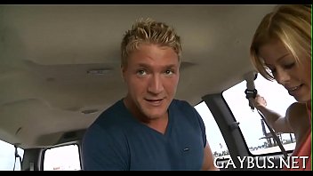 Preview 3 of Lucy Abernathy - Lusty homo seduction for dude