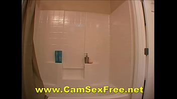 Preview 1 of Wwwblog - Teen Babe Shaves Her Wet Snatch While Showering