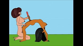 Preview 3 of Teen With Danny D - Animated Shemale Contortion Orgasm