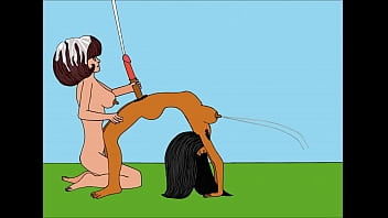 Preview 4 of Teen With Danny D - Animated Shemale Contortion Orgasm