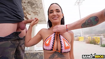 Preview 2 of Malagale Xxx - BANGBROS - It&#039_s A Day But That Doesn&#039_t Stop Potro From Fucking The Sunshine Out Of Claudia Bavel&#039_s Pussy