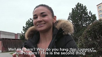 Preview 1 of Alison Tylorr - Amateur flashes small tits in public