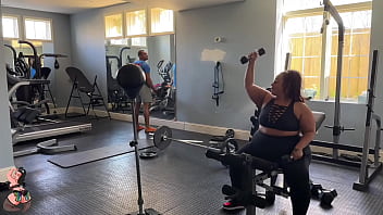Preview 1 of Sex Alin - BBW GYM SLUT