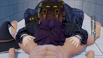 Preview 2 of Gayboy Xxxx - (同人アニメ)[240315][maloxxのMMD] 催淫ガス付きの部屋で射精するお話