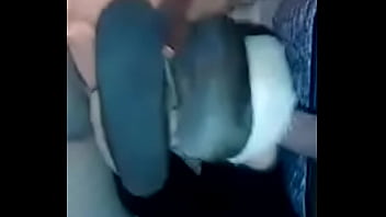 Preview 1 of Sanni Liyon Ko Six Movis - Ty&#039_s nylon slippers/feet fuck pt.1
