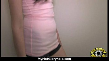 Preview 1 of Xxxxhot Bra Video - Gloryhole Blowjob Hottie makes every dick cum 28