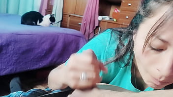 Preview 4 of Parfo - Masturbating latina tranny fucked in ass
