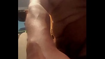Preview 3 of India Sex Nude Gilr - massaging my fat cock