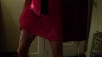 Preview 2 of Milf Mastubatiob - Big dick stud does helicopter in a dress,  hummiliated