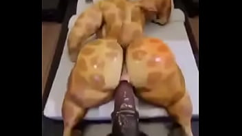 Preview 4 of Ava Devine Bound And Fucked - Giraffe Fart Fucked in Bed from Behind (Fart edit by Wceen)