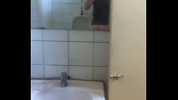 Preview 2 of Cnfm Sex Education - Jerk and cum in the university&#039_s restroom