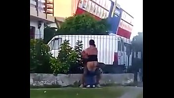 Preview 2 of Father Fucks Her Doughtet - cojiendo en la calle